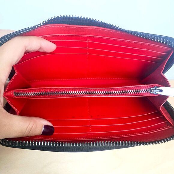 Christian Louboutin Panettone Multishade Metallic Zippy Long Wallet w/ Dust Bag - Picture 7 of 15